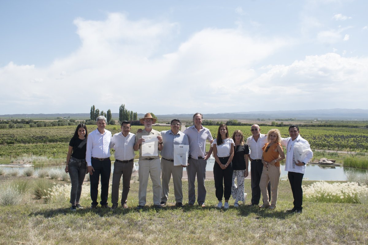 Visita técnica en Bodega Alpamanta de Mendoza