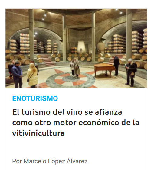 Un trabajo de la COVIAR confirma la expansión de bodegas abiertas al turismo. 