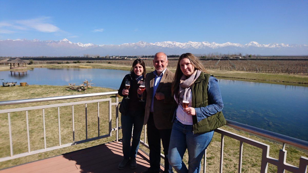 En Bodega orgánica Domaine Bousquet de Mendoza