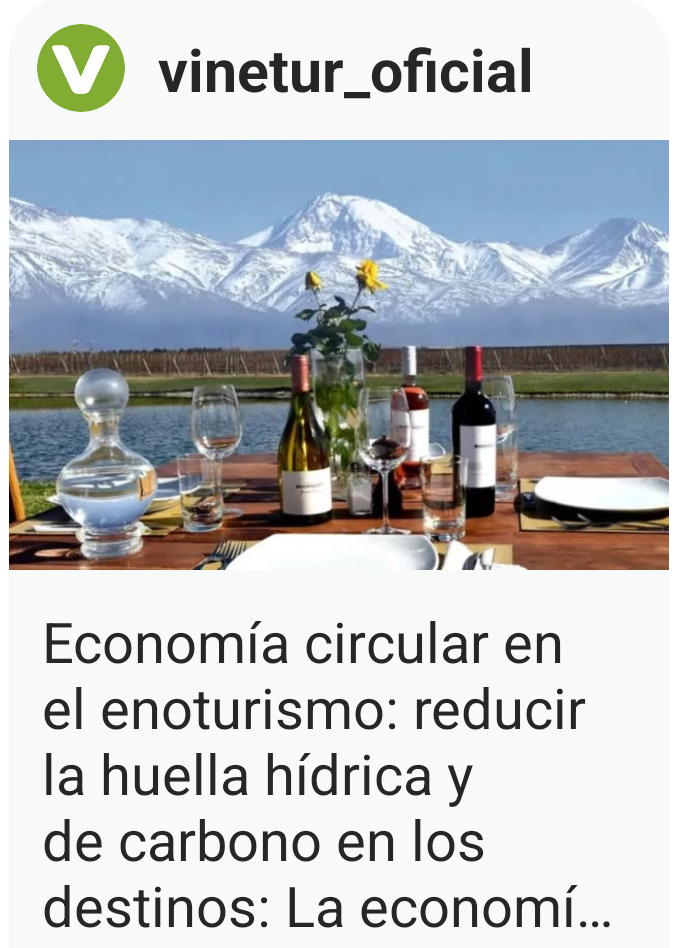  La economía circular impulsa la sostenibilidad en destinos enoturísticos 